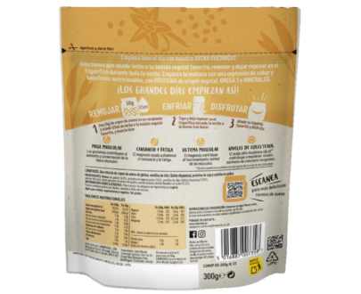 Avena Overnight Proteina Vainilla S/G 300g Linwoods